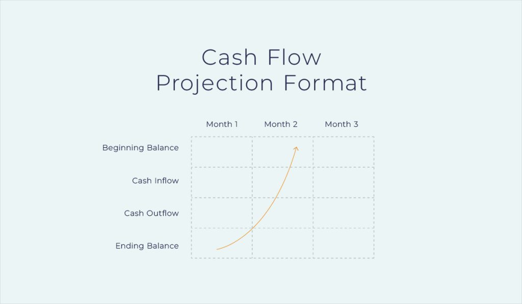 Cash flow projection format | Paro