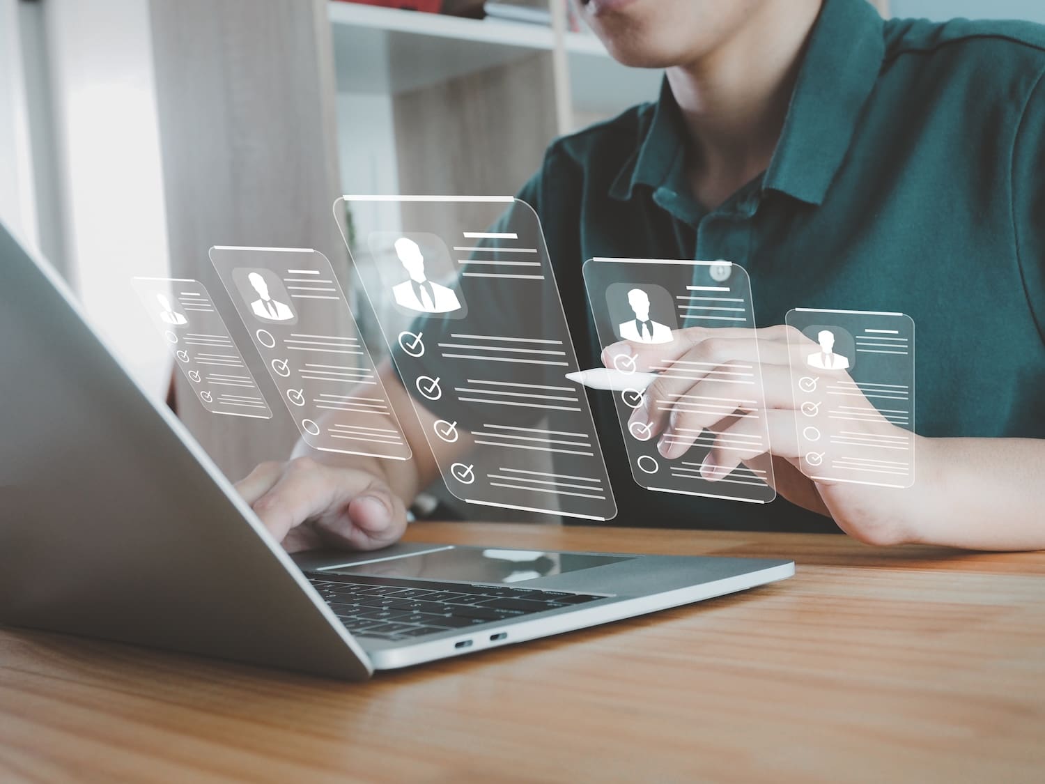 Scale Hiring Without Losing Control With Recruitment Process Outsourcing 1 An outsourced recruiter reviews candidate profiles